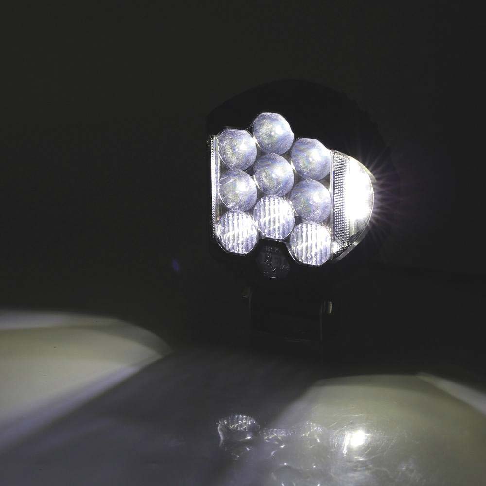 Phare de travail ovale led 10/24v faisceau combiné SODELEC - 16054