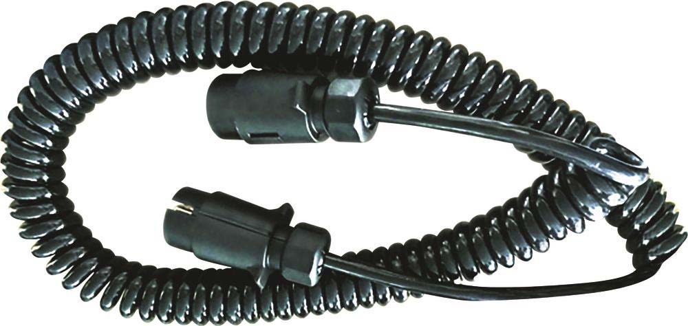 Rallonge de rampe d'éclairage spirale 7,50m 7 fils 7 plots SODELEC - 16069