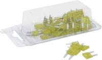Fusible mini enfichable 10A rouge - lot de 50 pcs SODELEC - 16073