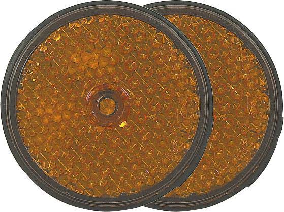 Catadioptre orange trou central diam.61 AJ.BA - 16082