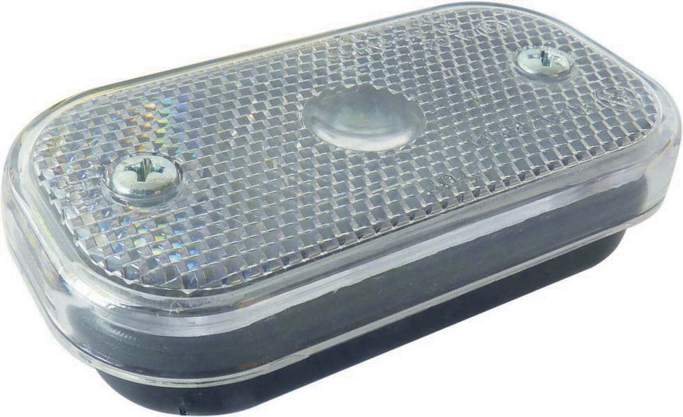 Feu de gabarit blanc rectangulaire AJ.BA - 16105