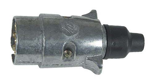 Fiche mâle métallique, 7 plots - SODELEC - 16110