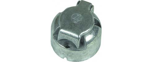 Socle métalique femelle 7 plots/coque SODELEC - 16113