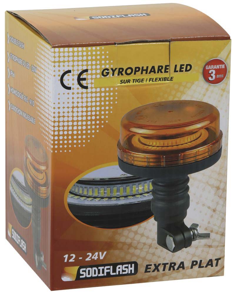 Gyrophare led extra plat SODIFLASH - 16311