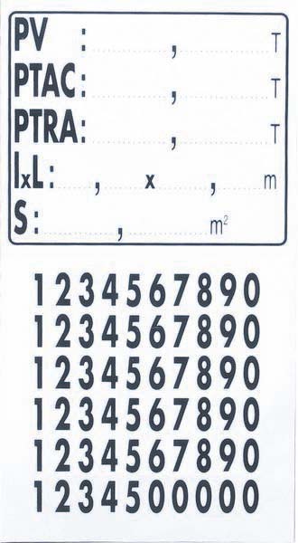 PLAQUE DE TARES -16592