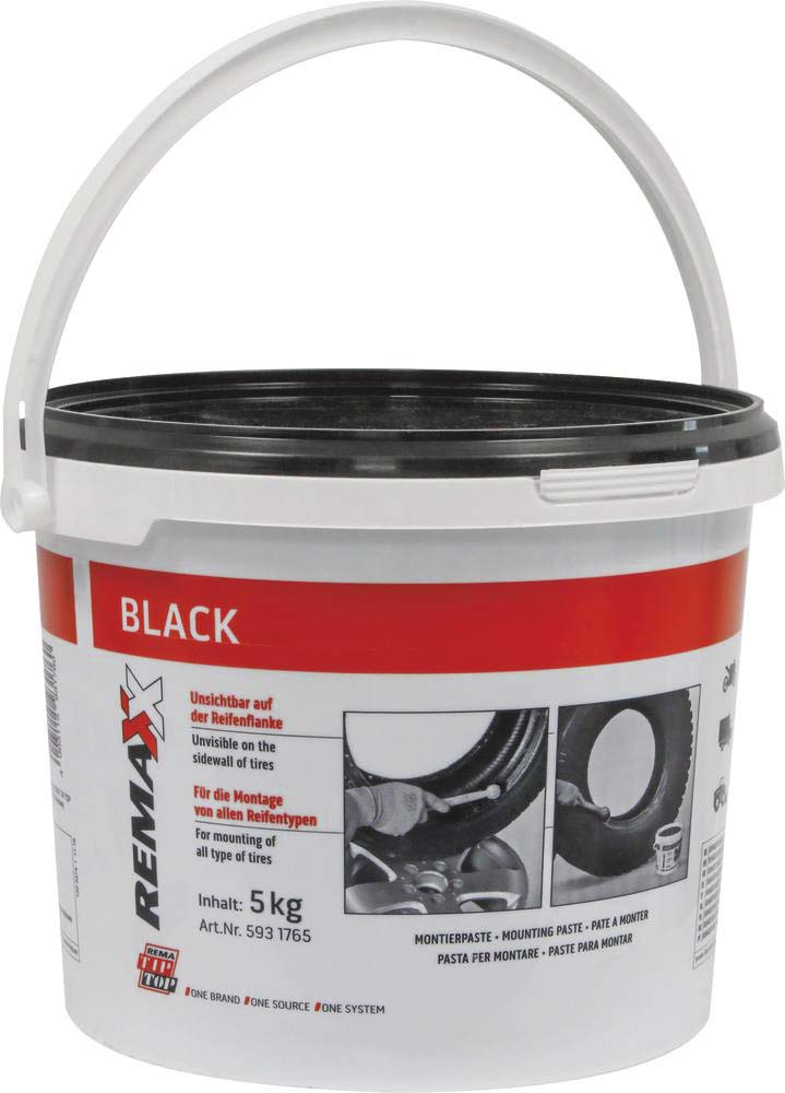 Crème de montage noir pour pneus - seau de 5kg REMA TIP TOP - 16665