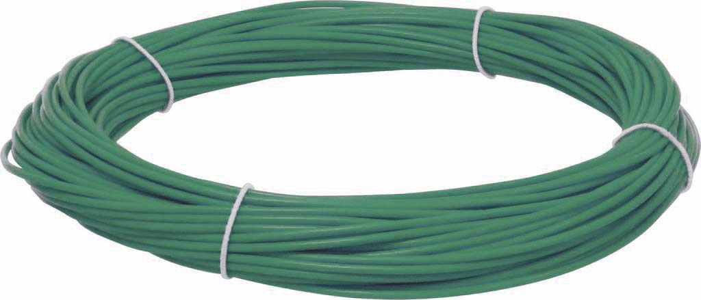 Fils de câblage souple 0,75mm² vert - 25m - 16700