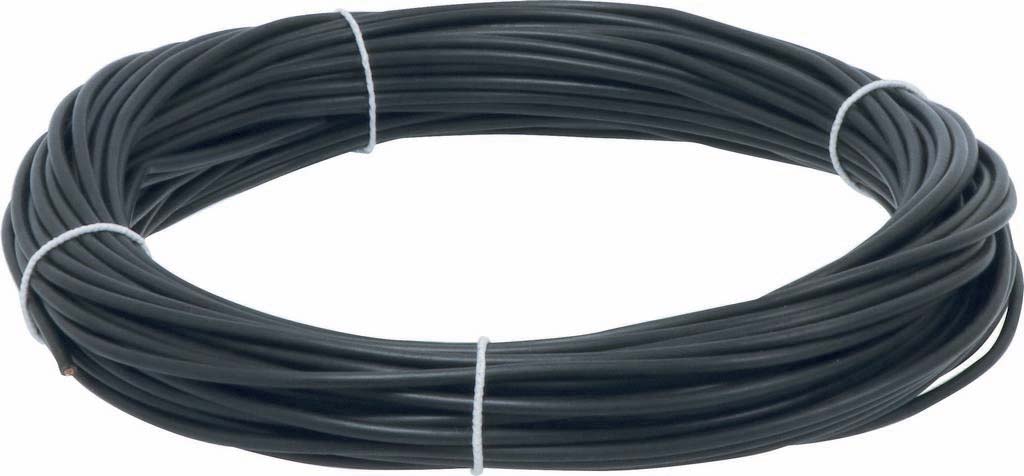 Fil monoconducteur 1,5mm² noir 25m SODELEC - 16702