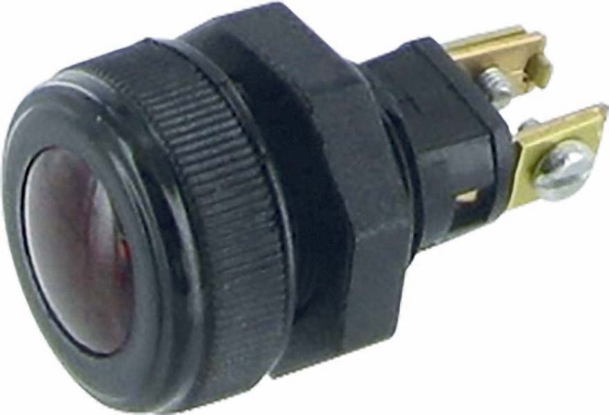 Voyant rond illumine wedge 12w rouge en blister SODELEC - 16737