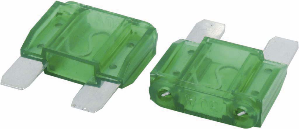 Fusibles enfichables maxi 30a vert SODELEC - 16750