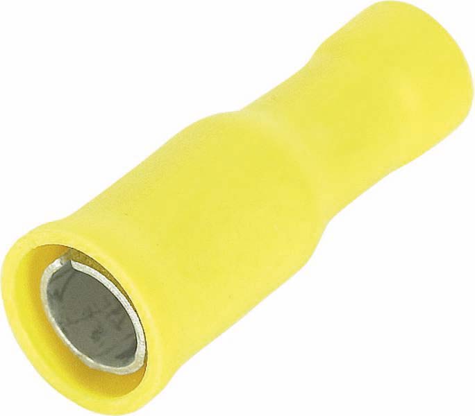 50 cosses cylindriques m5 jaune isolees - 1684850