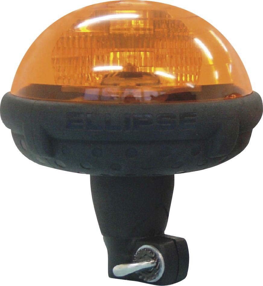 Gyrophare ellipse s/tige 12v/24v SACEX - 16933