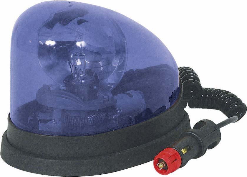 Gyrophare halogène H1 12V goutte d'eau magnétique bleu CEA - 17011