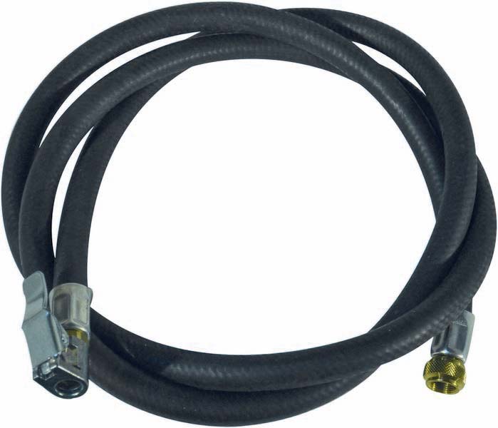 Tuyau 1,5m avec embout pour pistolet de gonflage SCHRADER - 17023