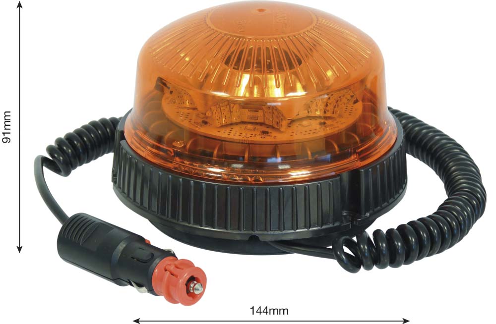 Gyro led magnetique 1 ventouse SODIFLASH - 17056