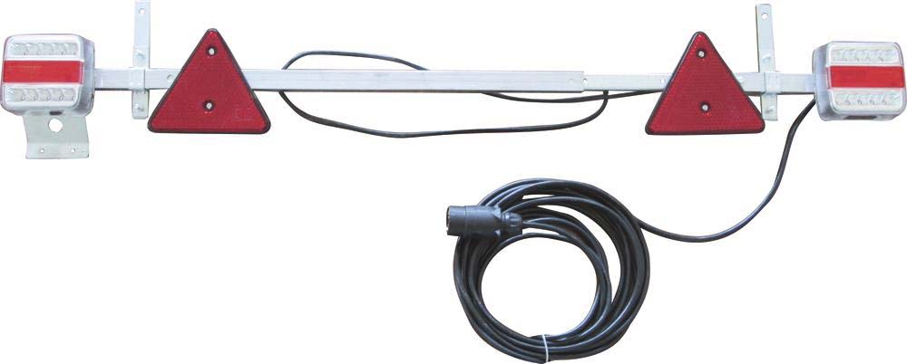 Rampe eclairage led telescop. 1.1/1.6m cable 7.5m SODIFLASH - 17109