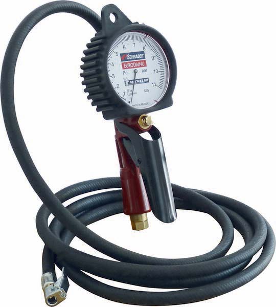 Pistolet de gonflage eurodainu tuyau 3m special pl SCHRADER - 17114