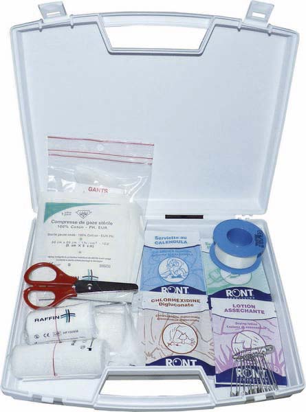 Trousse a pharmacie 4 a 6 personnes NOWEAR - 17165