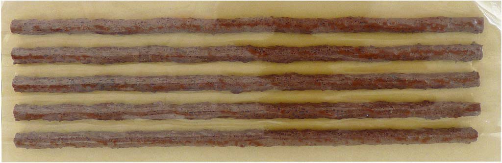 Boite de 30 tresses 200mm p/reparation pneu DRAKKAR TOOLS - 17194