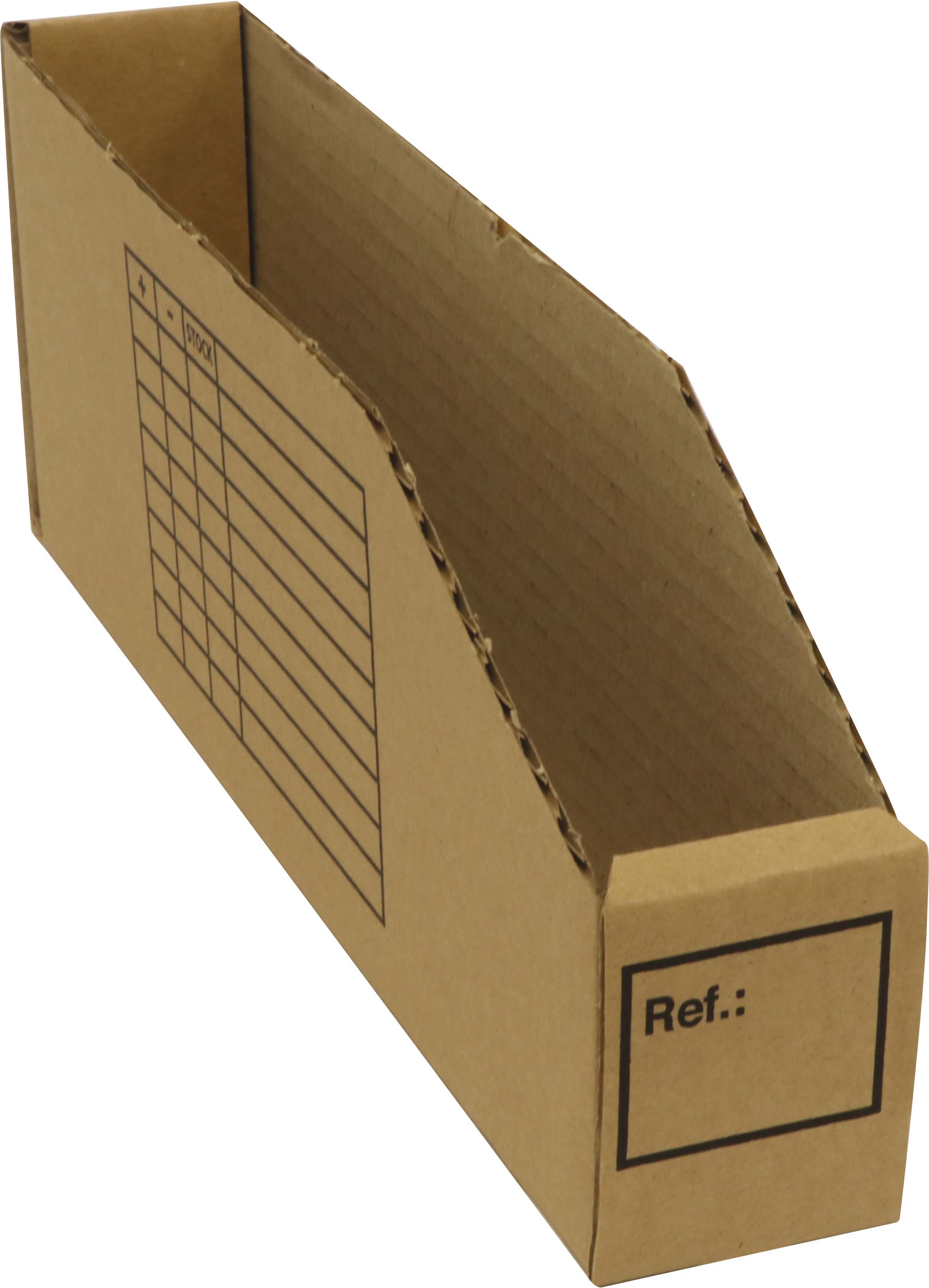 BOITE A BEC EN CARTON BRUN 300X50X110MM -17223