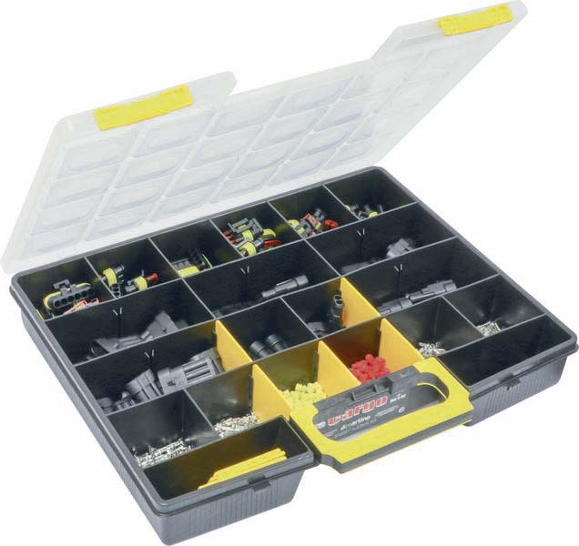 Connecteur électrique étanche mâle/femelle - coffret de 786 pcs SODELEC - 17367