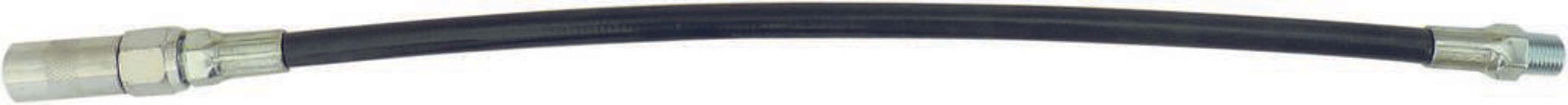 Flexible rilsan 8mm M10 300mm avec agrafe pour pompe à graisse SODILUB - 17381