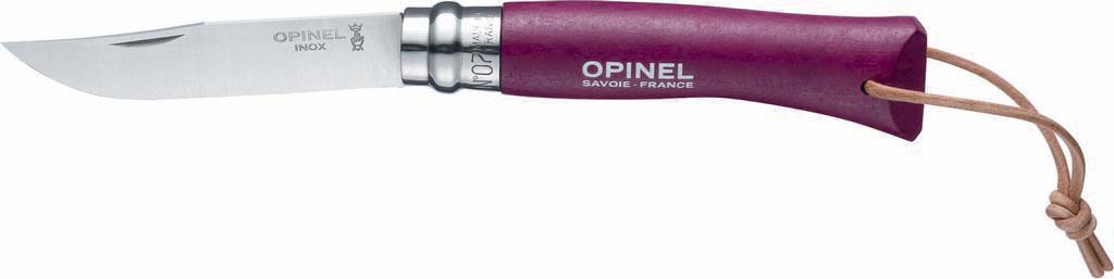 Couteau baroudeur nø7 aubergine OPINEL - 17606