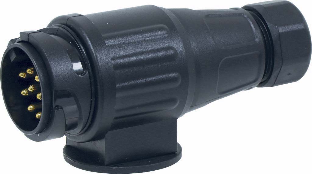 Fiche male 13 broches pvc / vrac SODELEC - 17638