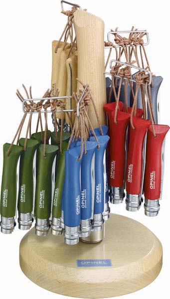 Presentoir 60 couteaux baroudeur n°8 OPINEL - 17654