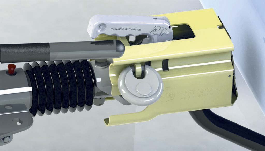 Antivol remorque xl av/cadenas diskuss ALKO - 17696