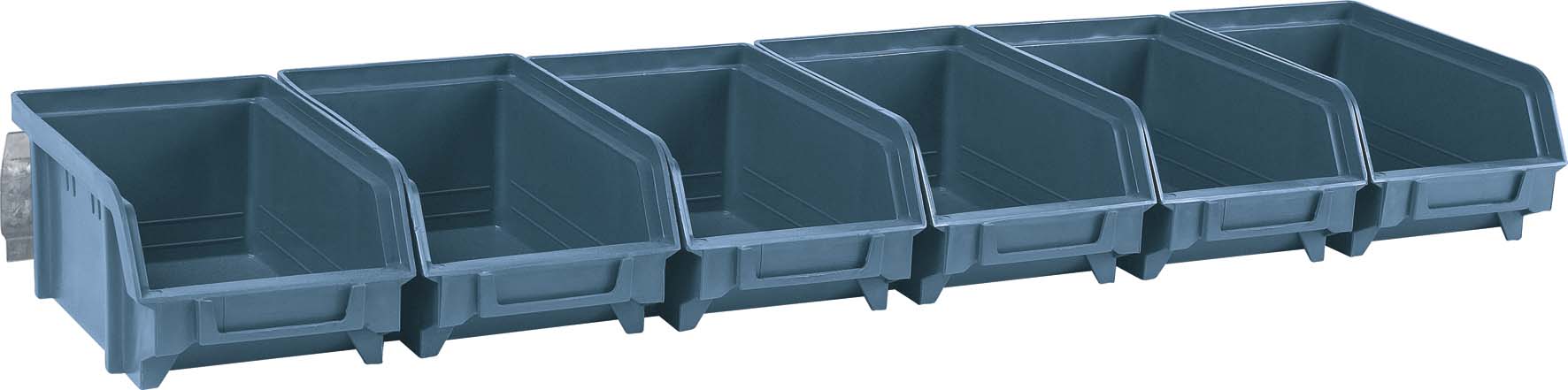 Kit 6 boites a bec 600x168x75 bleu - 17704