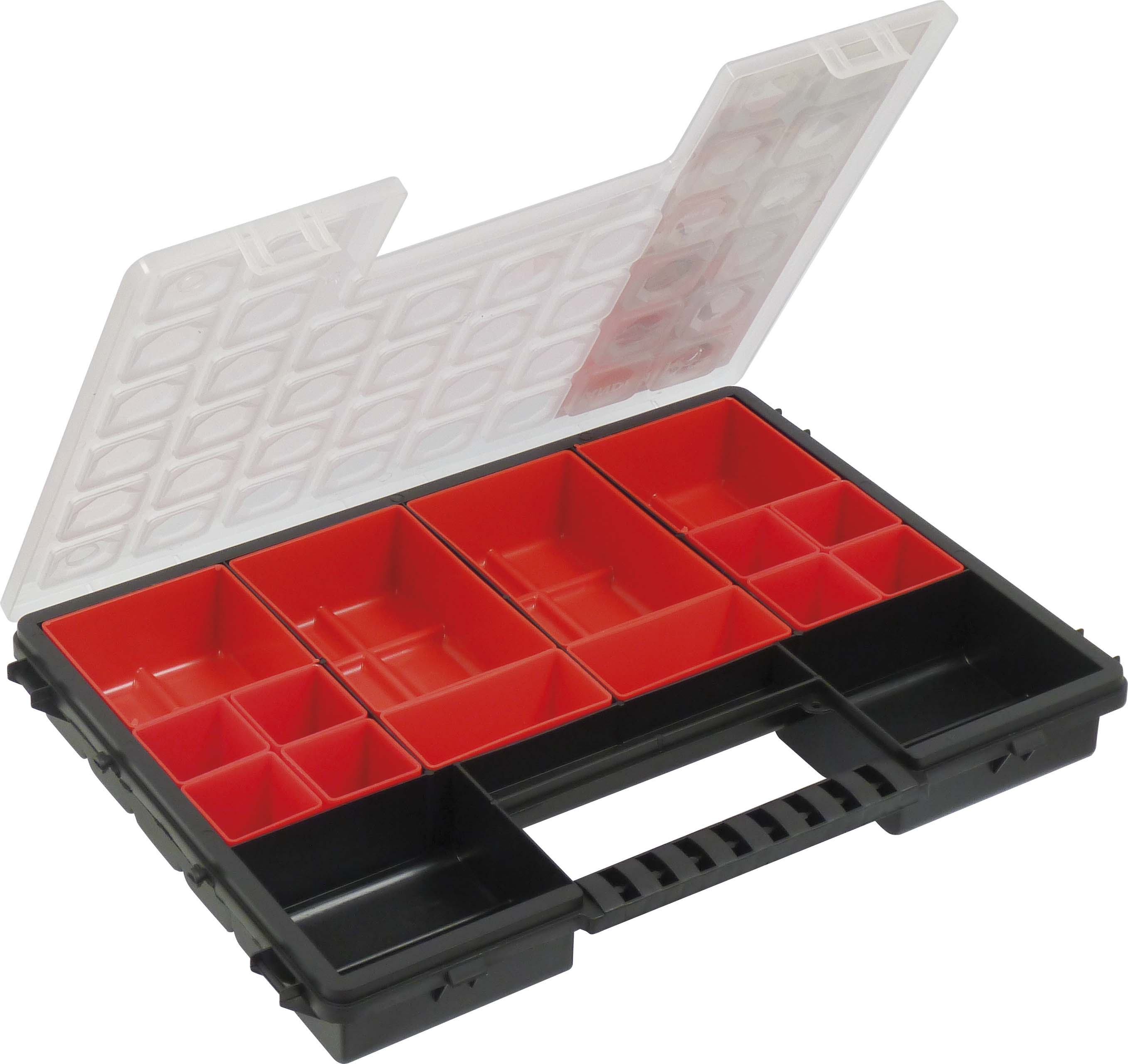 Mallette de rangement + modules couleur 38x28x50cm - 17716