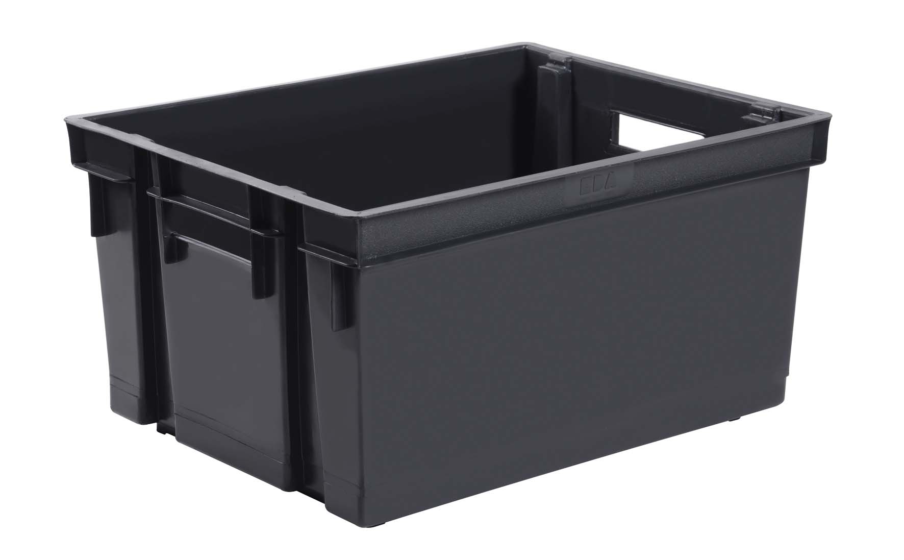 Bac de rangement 30l superposable 441x345x235 gris EDA - 17738