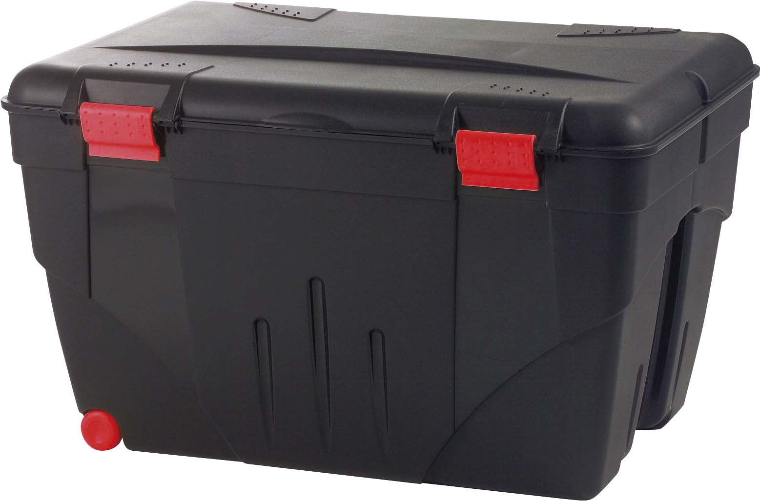 Malle traffic 200l noir 2 roulettes EDA - 17741