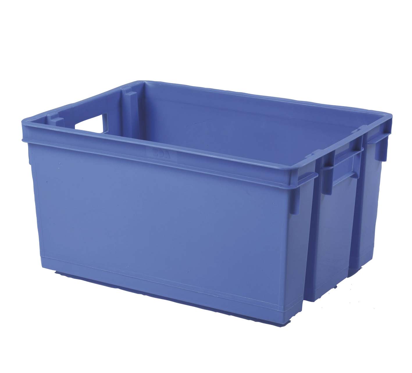 Bac de rangement bleu 50L 560x410x295mm EDA - 17750