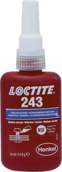 Frein filet normal 243 - flacon de 50ml LOCTITE - 17904