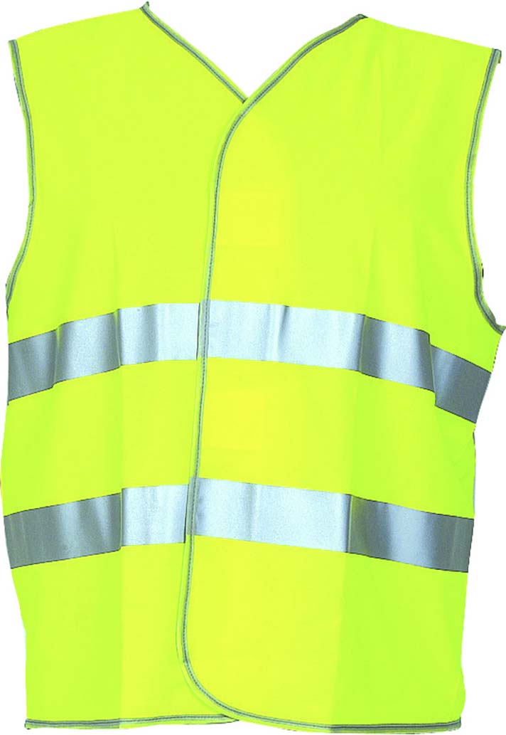 Gilet fluo jaune taille xl - 18174