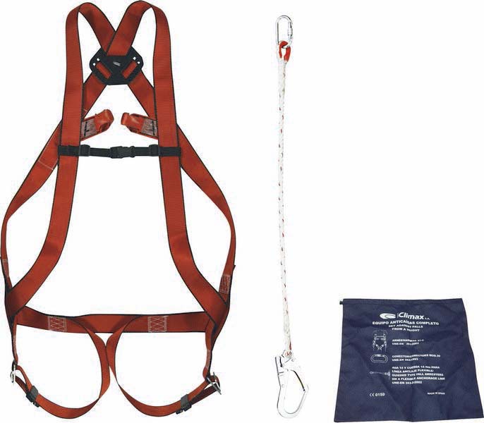 Kit anti-chute spécial échafaudage et nacelle - 2 points CLIMAX - 18243