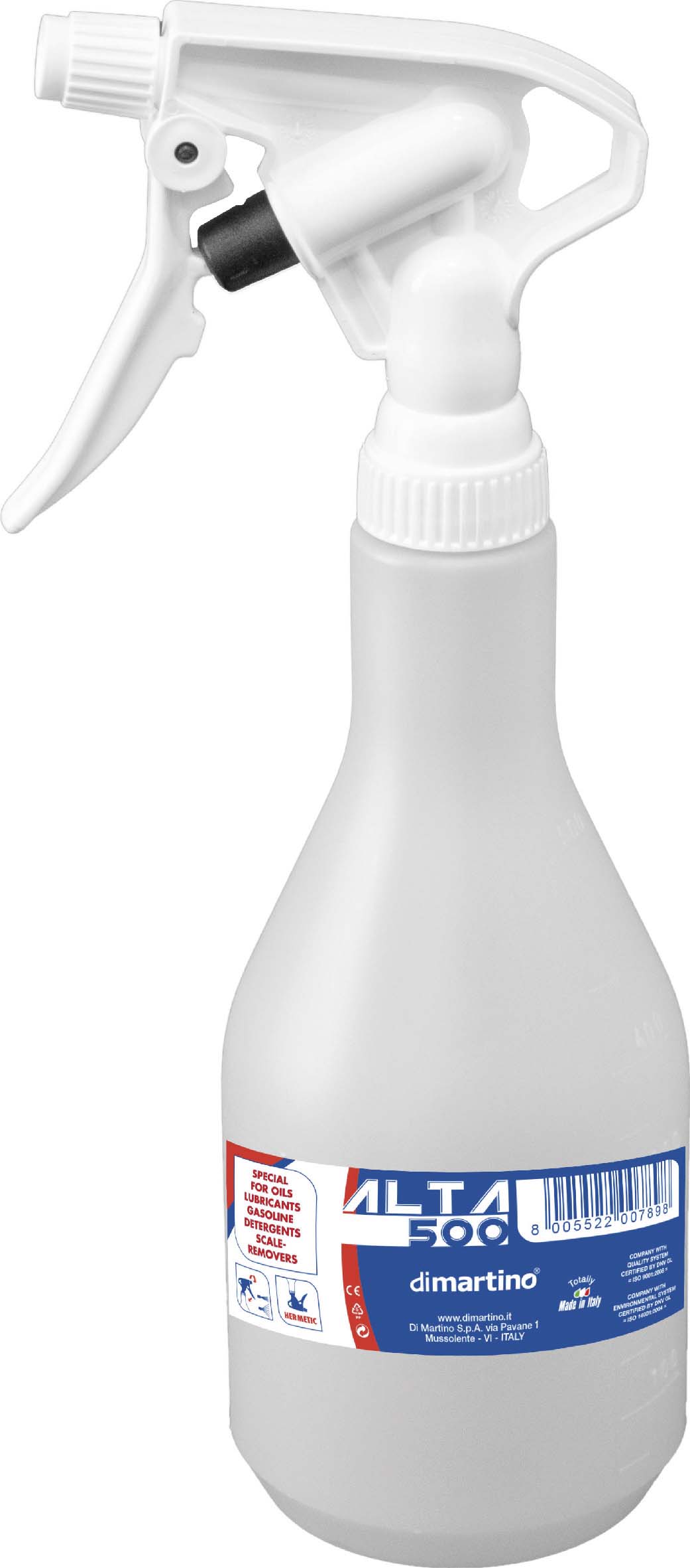 Pulvérisateur à gâchette 530ml translucide DIMARTINO - 18610