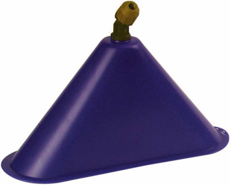 Cloche+racc.coude pvc/lance laiton DIMARTINO - 18631