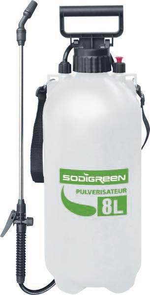 Pulvérisateur 8L avec lance et joint nitrile STILKER - 18665