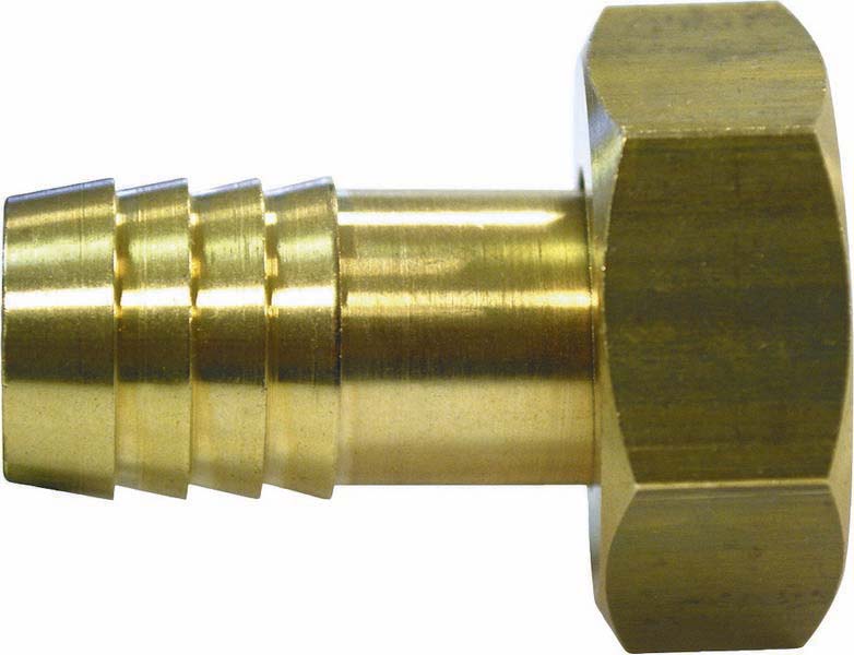 Embout laiton femelle sur cran 20.5 26x34 p/tuyau diam 19 BOUTTE - 18751