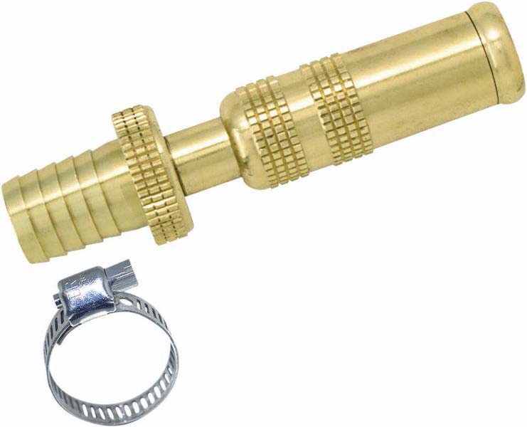 Lance d'arrosage laiton réglable raccord cannelé 19mm BOUTTE - 18918
