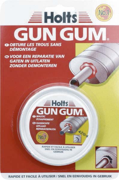 Mastic echappement 'gun gum' 200g s/ coque HOLTS - 18946
