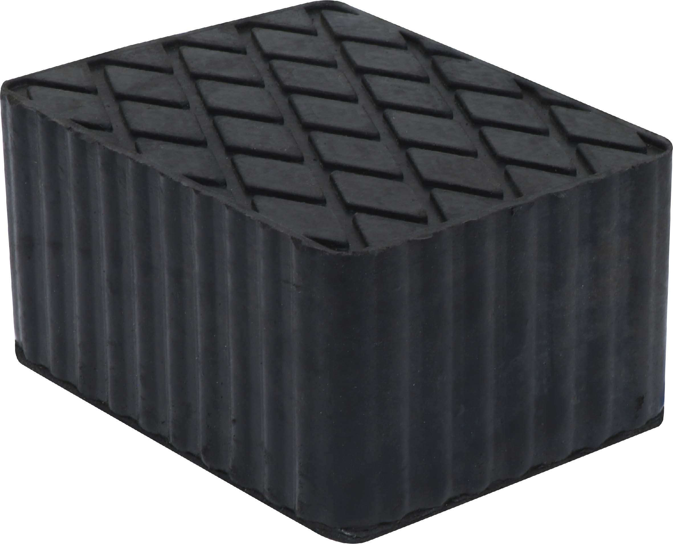 Tampon caoutchouc 160x120x70mm pour cric neutre - 18975