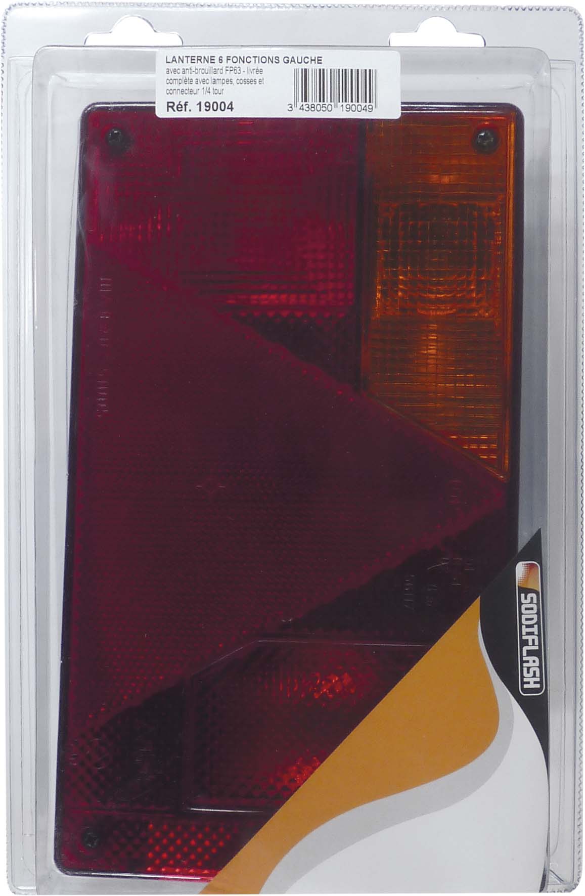 LANT.GAUCHE 6F.+TRIANGLE+CONNECT+AB/COQUE -19004