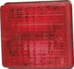 Feu arriere antibrouillard 80x70/coque - 19012