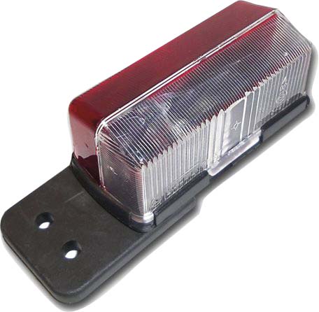 Feu de gabarit bicolore sur languette lateral/coque - 19019