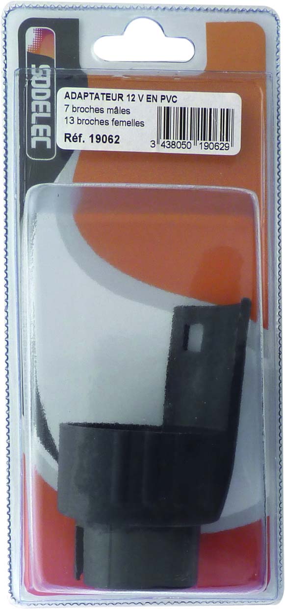 Adaptat7 broches m SODELEC - 19062