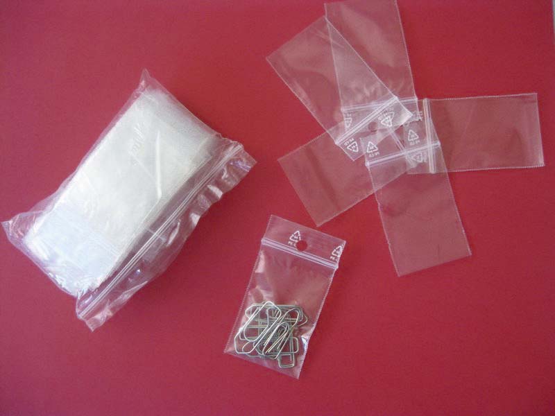 Sachet zippé 60x80mm - lot de 1000 pcs - 19200